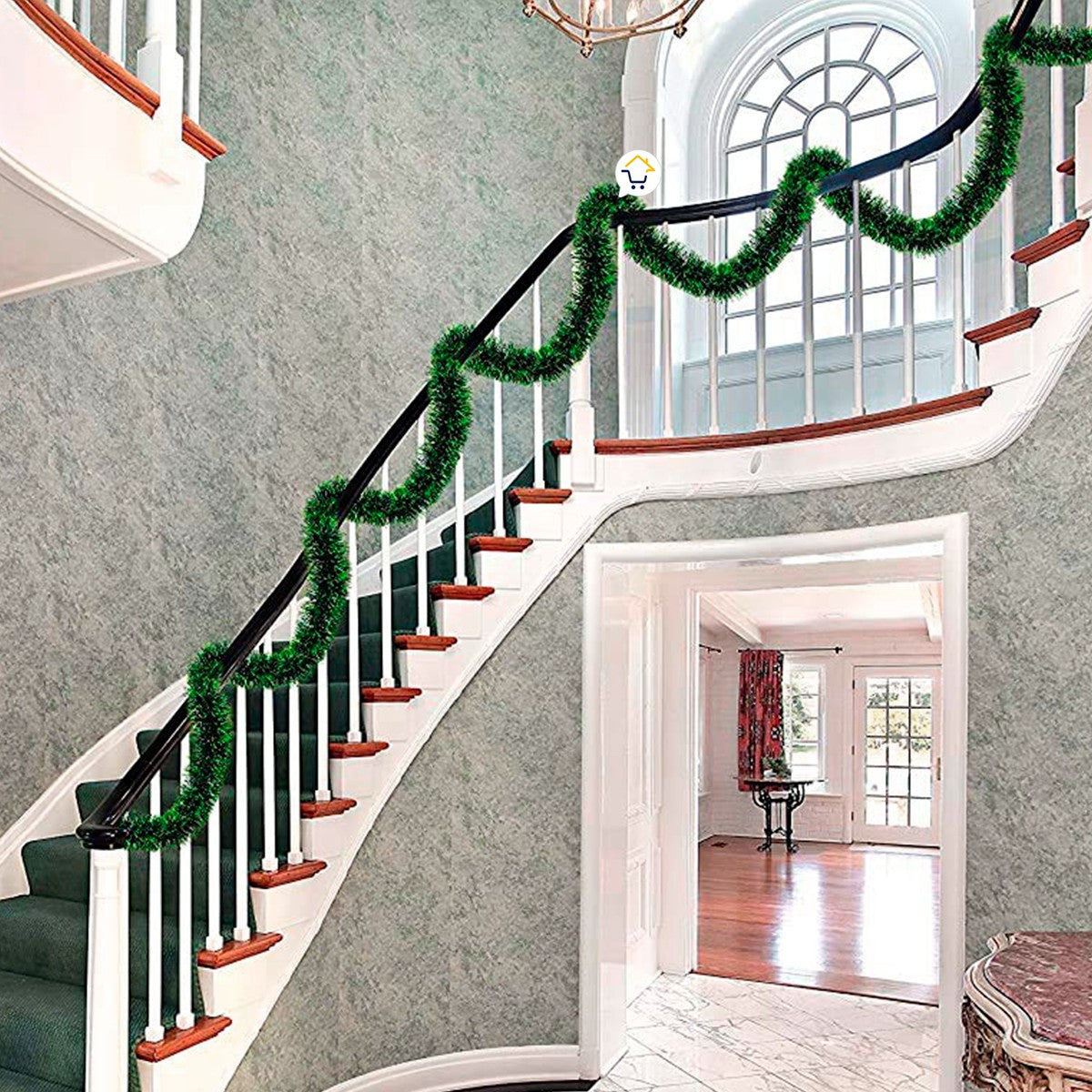 Guirnalda Navideña Clásica Decorativa 2.80 m Plástica 199