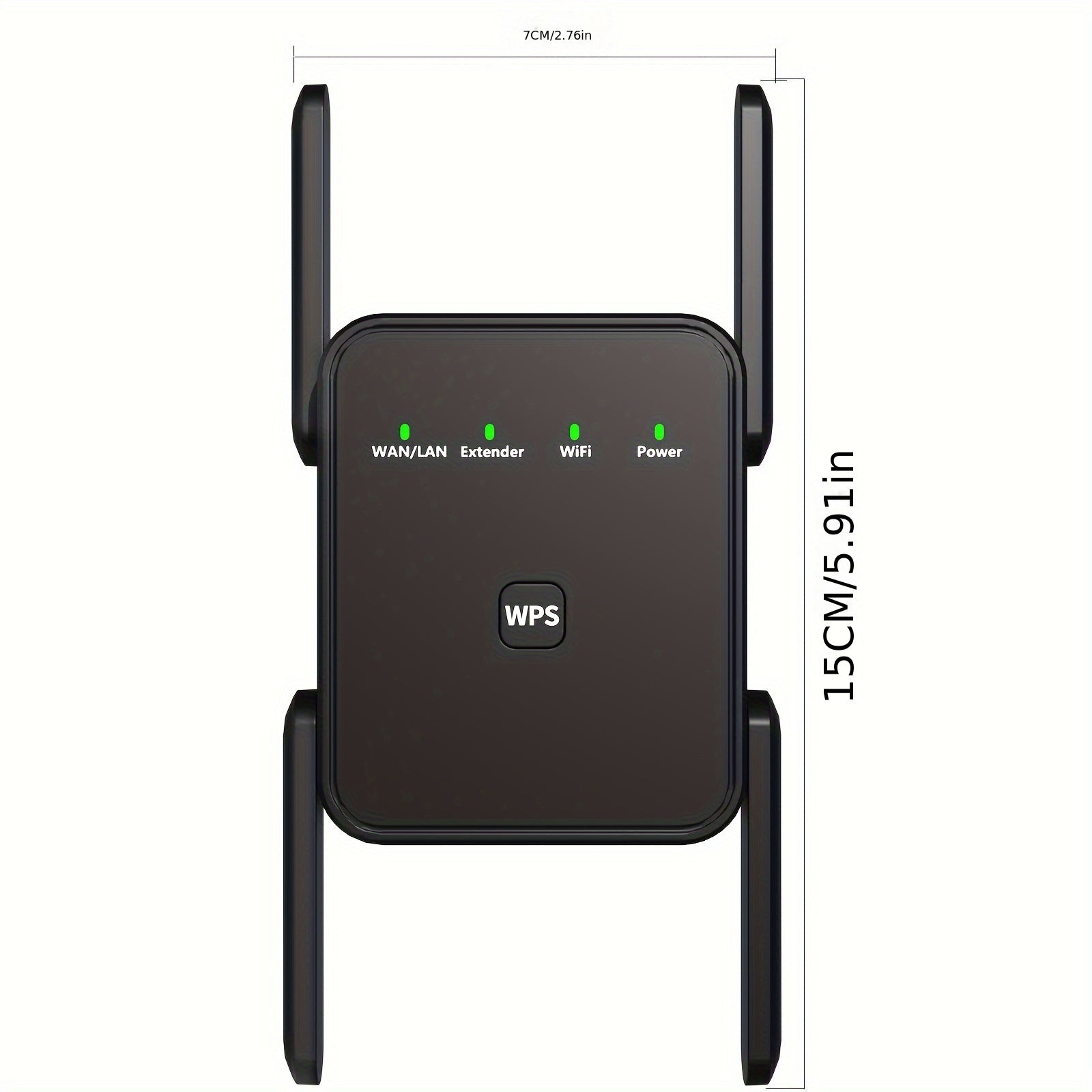 Extensor/Repetidor WiFi más nuevo de 2024, cubre hasta 9860 pies cuadrados y 60 dispositivos, amplificador de Internet con puerto Ethernet, configuración rápida, amplificador de señal inalámbrica para el hogar