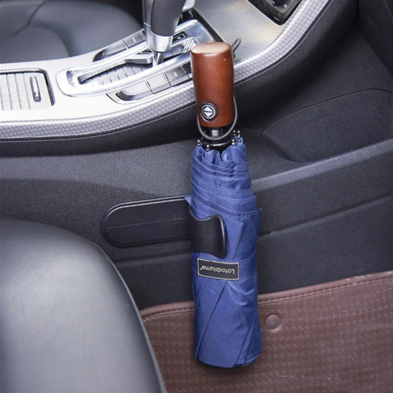 Soporte Adhesivo Portátil para Paraguas de Coche, Accesorios para el Auto, Estante Multifuncional para Almacenar Paraguas en el Automóvil