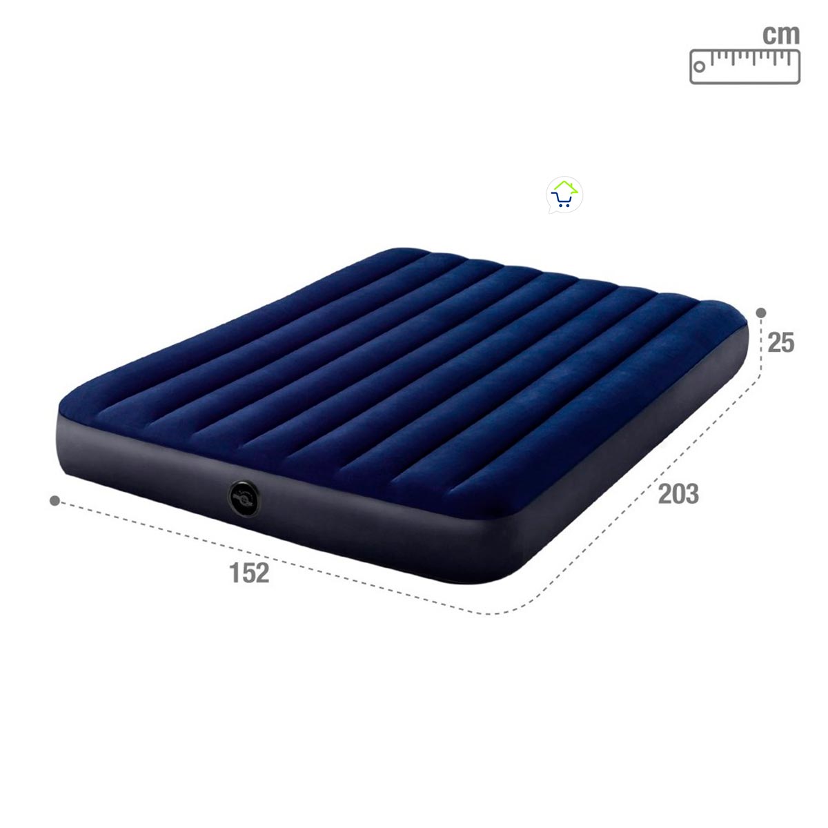 Colchón Inflable Sencillo Camping Cama 647