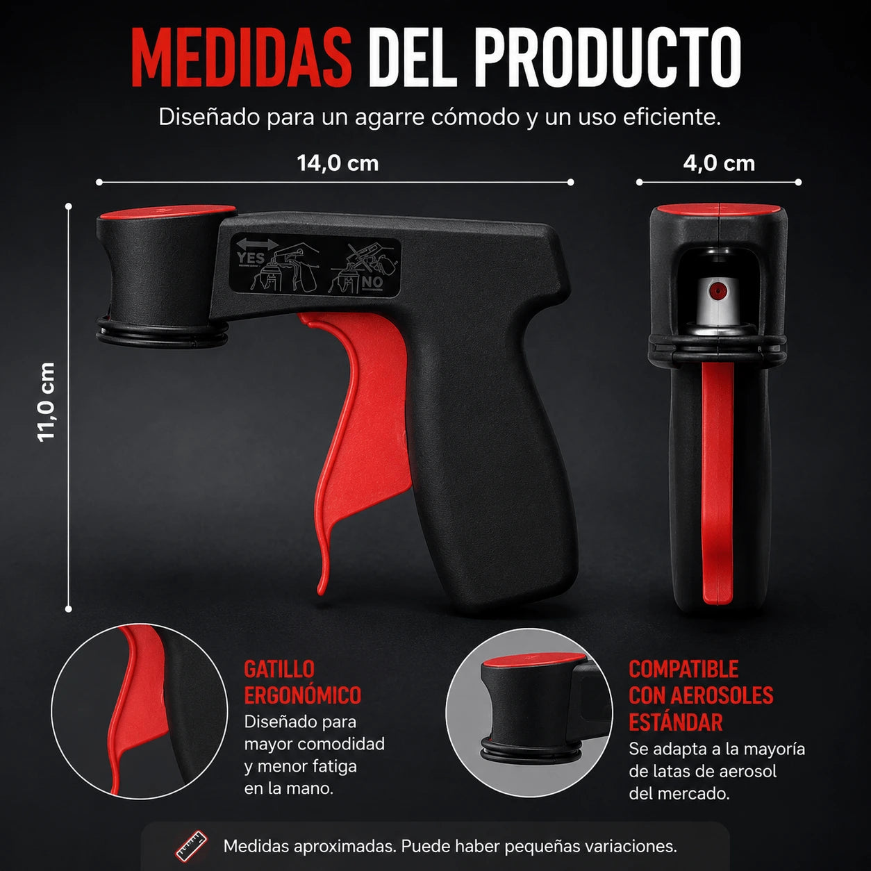 Adaptador universal para pintura