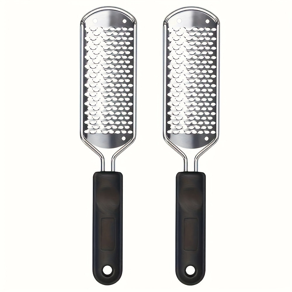Lima de acero inoxidable para eliminar piel muerta, no requiere electricidad, libre de formaldehído, sin batería, no incluye adaptador de alimentación