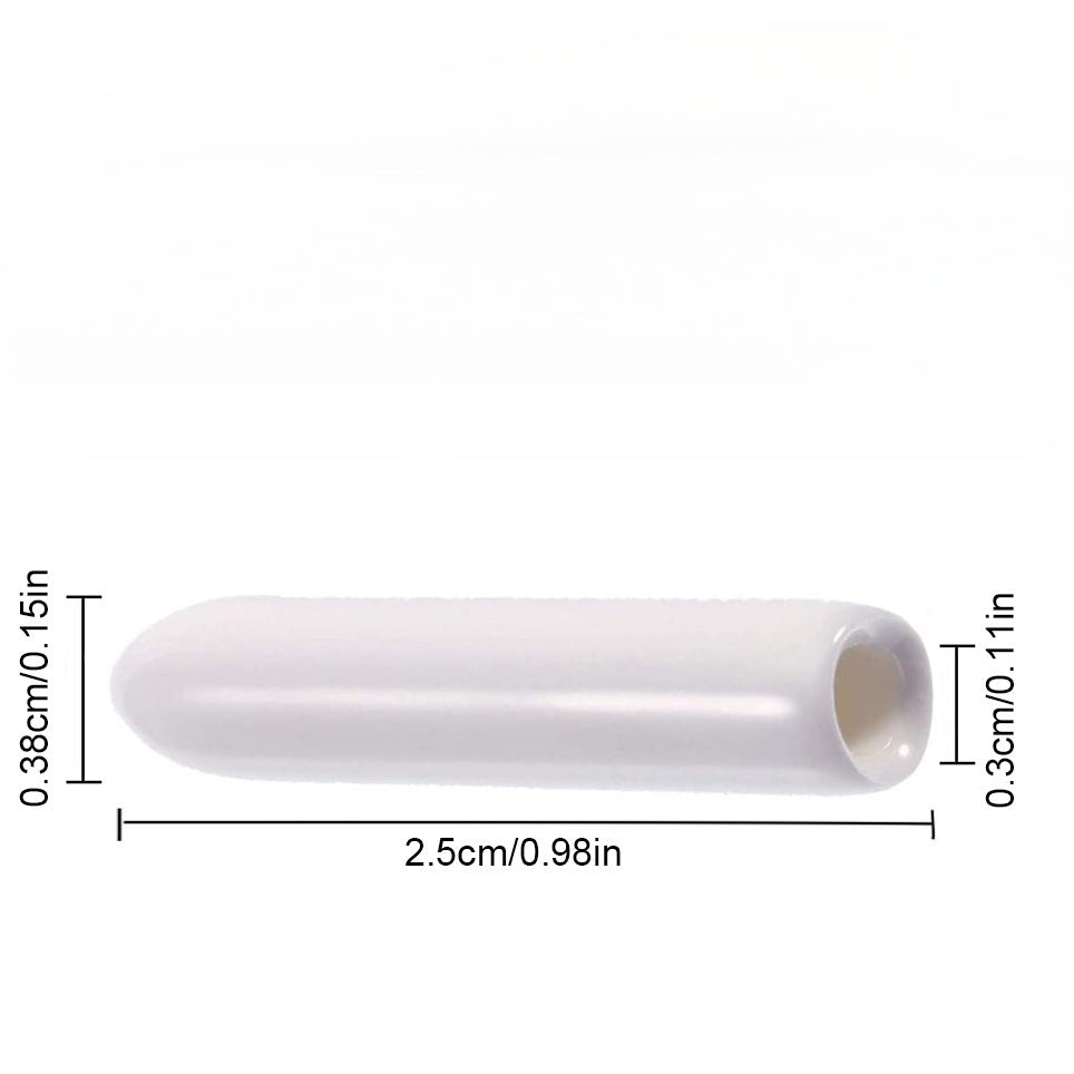 100 piezas de tapas de silicona para la parte superior de la placa del lavavajillas, cubiertas flexibles redondas para los extremos de las tijeras, tapas de punta para el organizador de estantes, protector de cable para el almacenamiento de cocina.