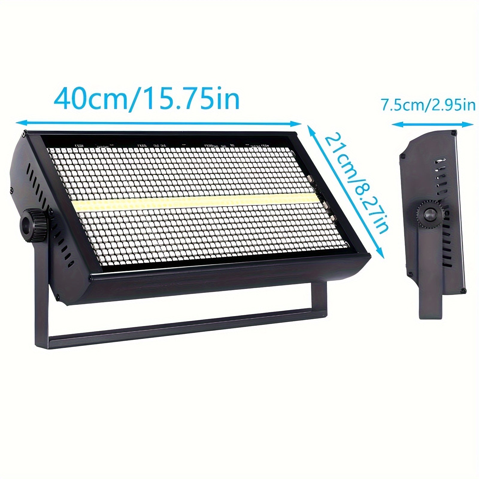 Luces LED para escenario, 8+8 RGB, estroboscópicas, para lavado de autos, marco de luces intermitentes, iluminación de fondo selectiva