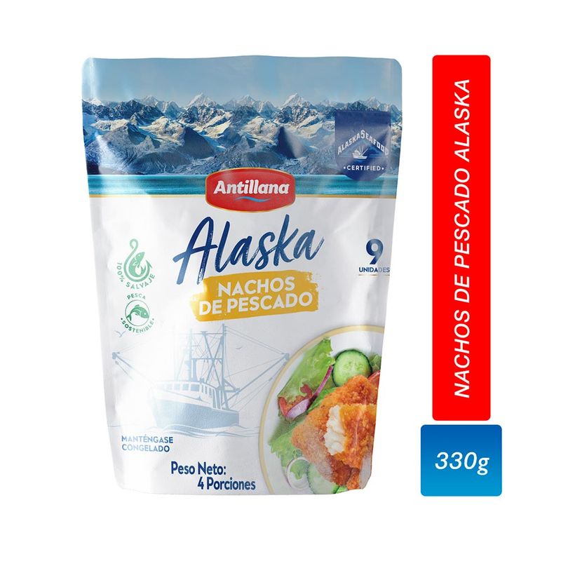 NACHOS ALASKA 330G DE PESCADO
