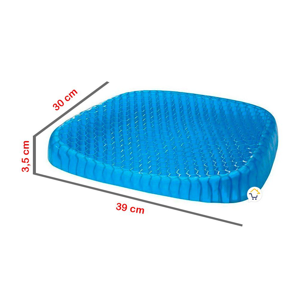 Cojín Gel Flexible Carro Silla Oficina 8043