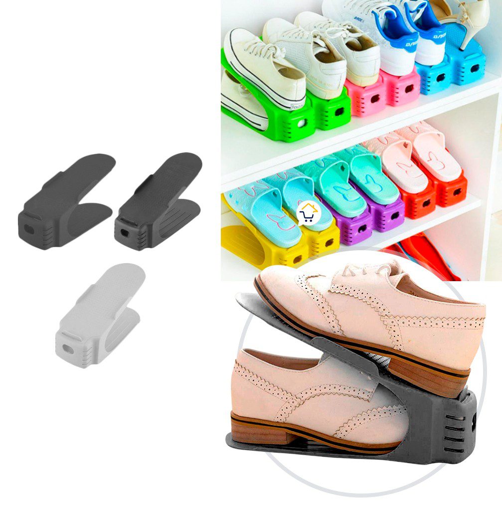Organizador de zapatos x3 Zapatero Acomodador Plástico ZAP3