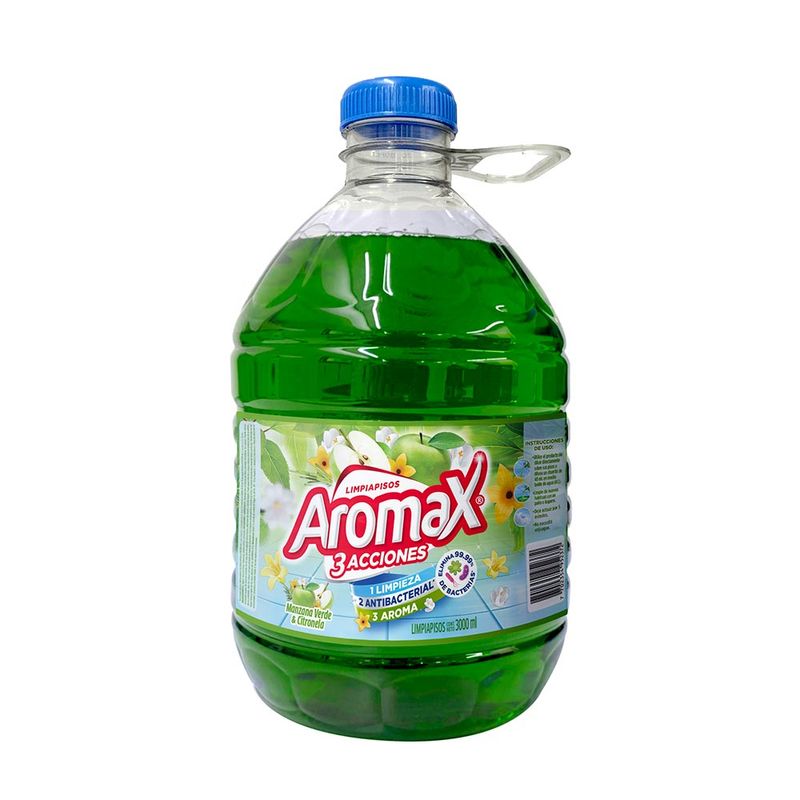 LIMPIAPISO AROMAX 3000ML MANZANA VERDE
