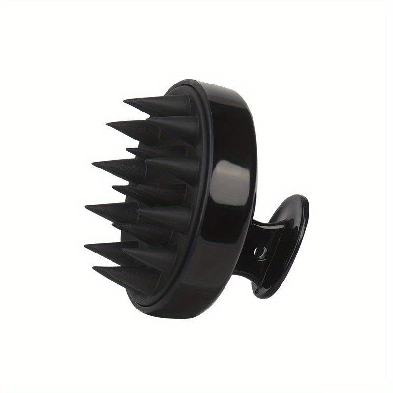 Peine de masaje de silicona para el cuero cabelludo, cepillo de champú, masajeador corporal para el cuidado del cabello, cabezal de ducha, herramienta de baño desenredante, suave para el cuero cabelludo, duradero, opciones multicolores.