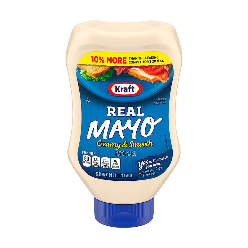 MAYONESA KRAFT 650ML BOTELLA