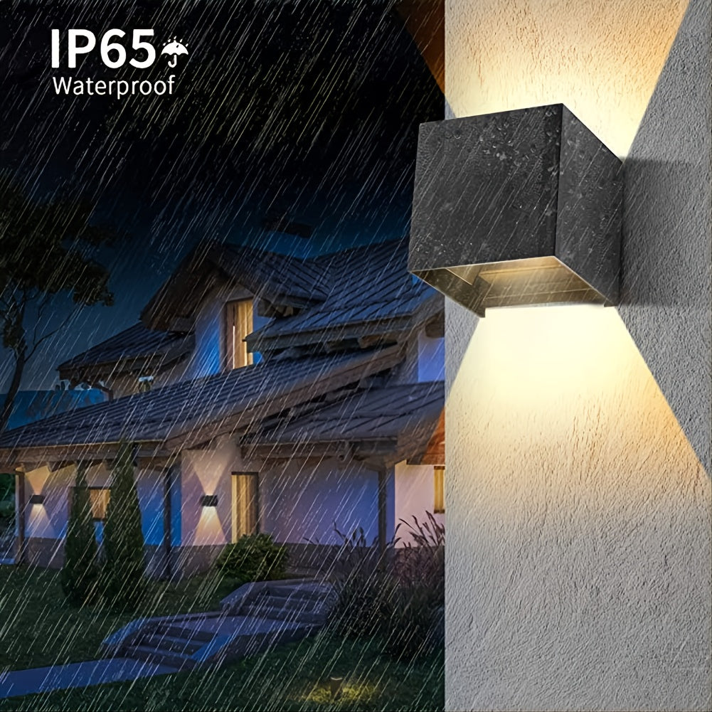 ¡Ilumina tu hogar con este aplique de pared LED de 10 W regulable hacia arriba y hacia abajo que ahorra energía!