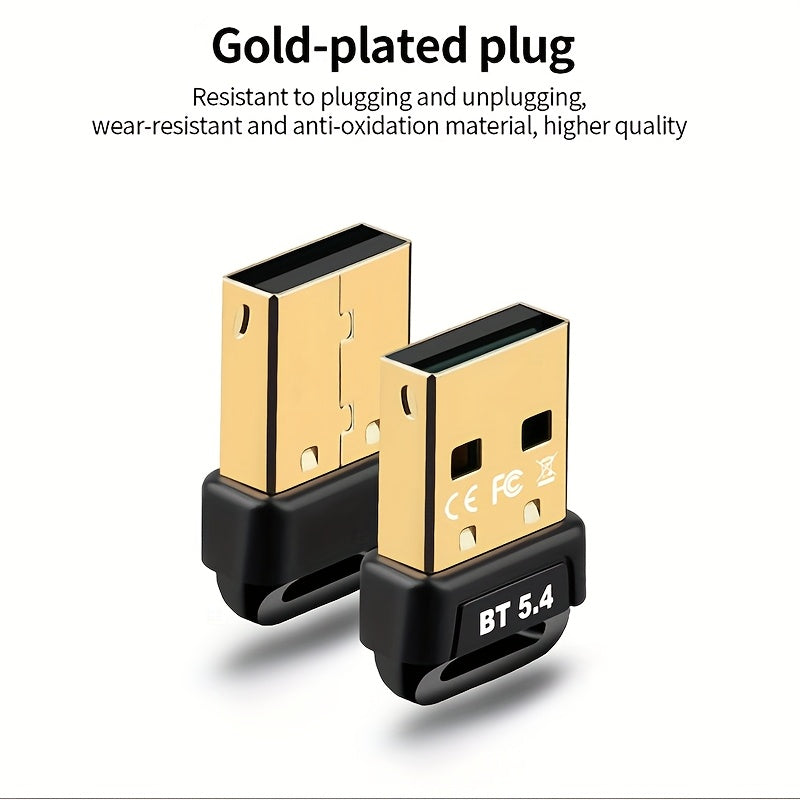Adaptador de Red sin varillas USB 5.4, Adaptador Rápido y Plug and Play para Windows 11/10/8.1, Compatible con USB-C/LAN/Ethernet/Routers/Impresoras, Sin Necesidad de Fuente Externa, Diseño Compacto para Portátiles/PC/Auriculares/Tarjetas Teclados/Mouse/