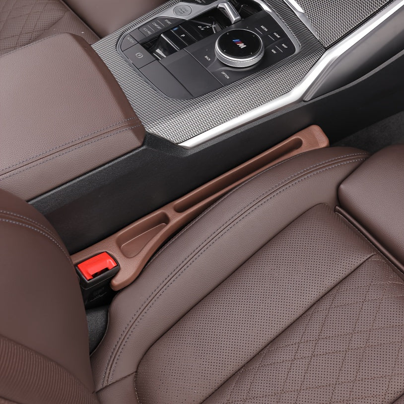Conjunto de 2 tapones universales para almacenamiento en el asiento del coche, anticaída, organizador de huecos, caja multifuncional para clasificación y almacenaje de desechos, mantén el coche limpio y ordenado
