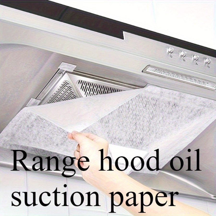 12 o 24 piezas de Películas Absorbentes Desechables - Filtros Antigrasa para Campana, Papel Absorbente para Extractor de Cocina, Limpieza Fácil, Compatible con Microondas/Hornos (12/24 Hojas), Protectores para Placa de Cocina, Material Resistente al Acei