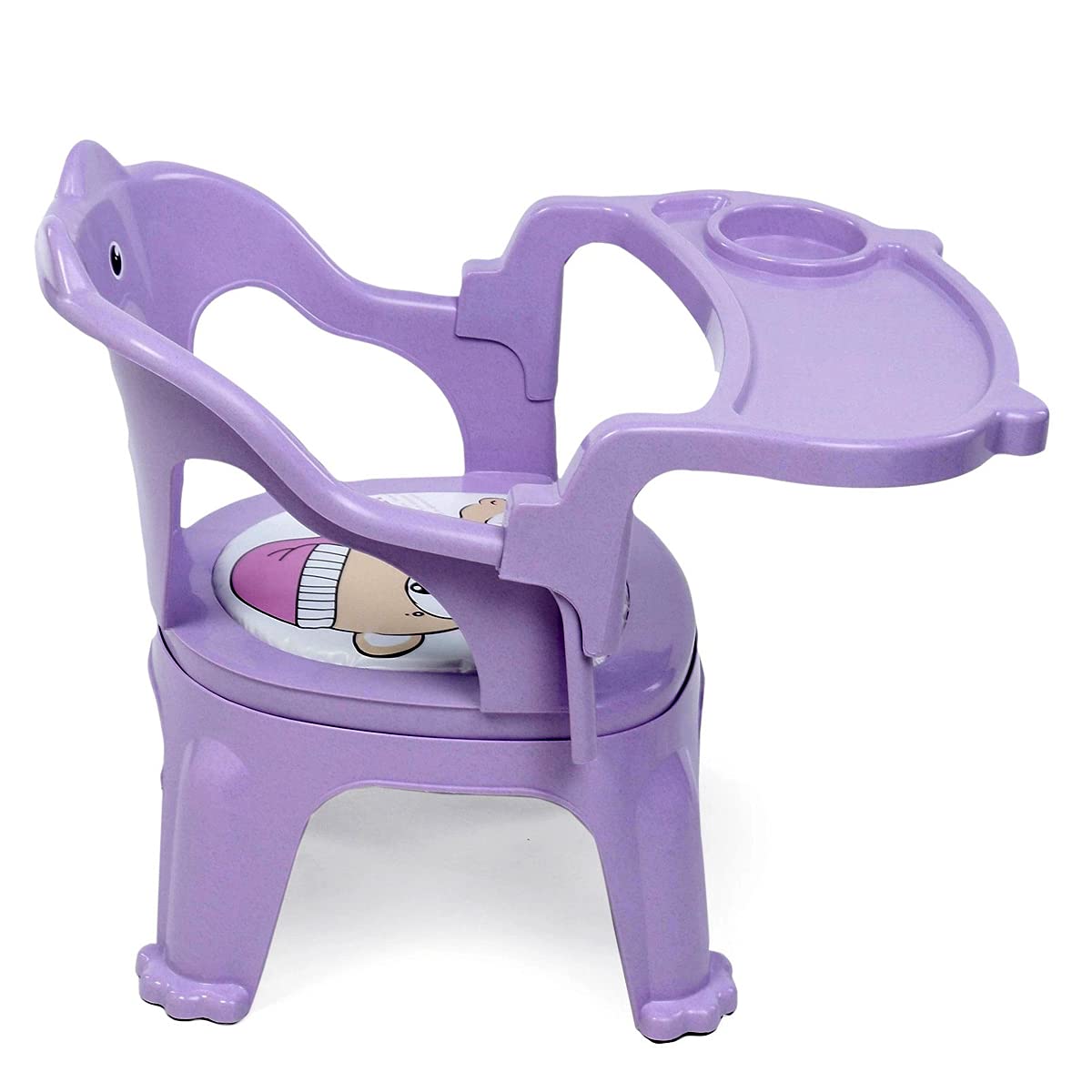 SILLA COMEDOR INFANTIL CON BANDEJA EXTRAÍBLE XL-033 MUNBE
