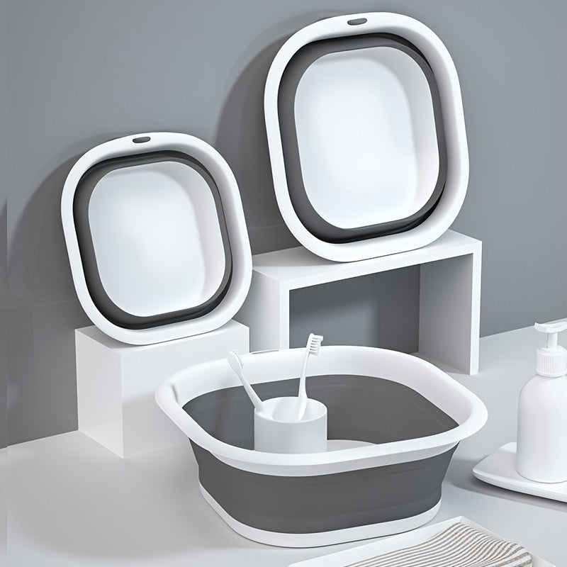 Baño de Pies Colapsable, Tubería Portátil para Remojar con Tapa, Masajeador de Pies Plegable, Bañera de Acupresión - Regalo Perfecto para 11 Festivales, Adecuado para Baño, Sala y Dormitorio