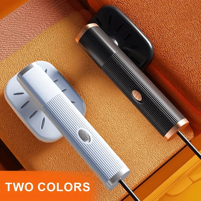 Plancha Portátil USB - Plancha Compacta de Viaje con Función One-Touch, Apagado Automático y Seguro, Alimentación por USB (Sin Batería Necesaria) - Vaporizador Ligero para Ropa, Cortinas, Hogar y Oficina - Ideal para Viajes de Negocios y Arreglos Rápidos