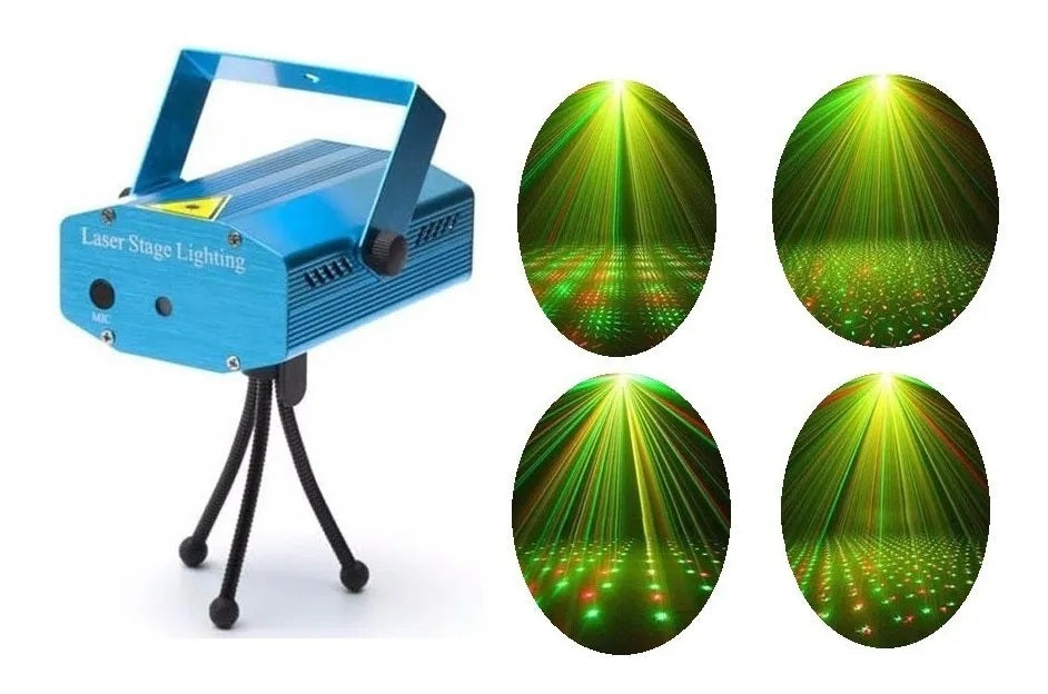 Proyector De Luces Láser Audio Rítmico Fiestas, Discoteca