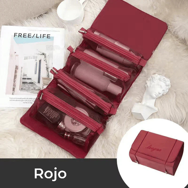 DeluxGlam™ - Bolso de maquillaje 4 en 1