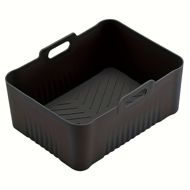 Ninja AF400EU, AF451EU bandeja de silicona para hornear - Superficie antiadherente y fácil de limpiar para freidor de aire, horno, microondas, perfecta para cocinar y hornear, bandeja de silicona para freidor de aire | bandeja fácil de limpiar | construc