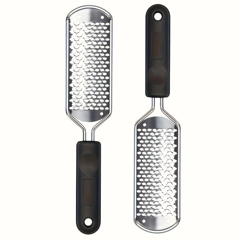 Lima de acero inoxidable para eliminar piel muerta, no requiere electricidad, libre de formaldehído, sin batería, no incluye adaptador de alimentación