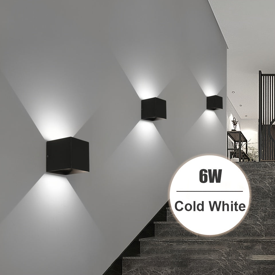 Luz de pared LED AC85-265V luz de pared 6W iluminación para pasillo y garaje decorativa