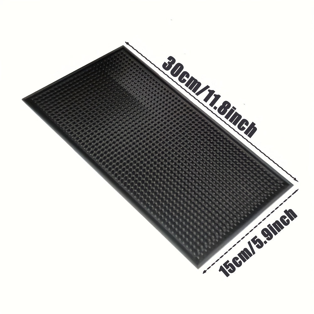Alfombrilla de barra de PVC para bartenders, lavable a mano, ideal para bares en casa y restaurantes, secado rápido para mostradores y café
