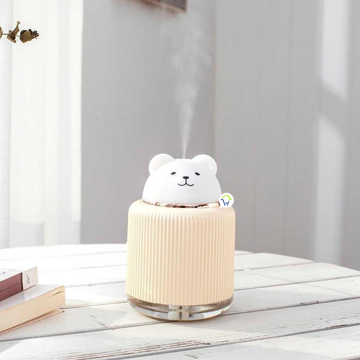 Mini Humidificador USB Animales Luz LED Difusor JSQ068