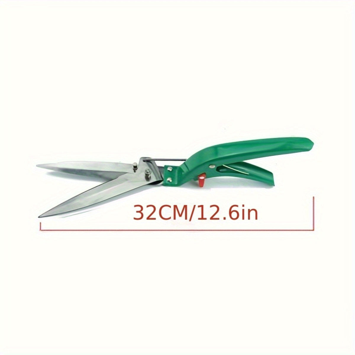 Tijeras de cesped de acero al carbono ergonómicas - Alta precisión, Diseño moderno, Duraderas, Ideales para uso en casa y jardín, Tijeras de jardín | Mango ergonómico | Tijeras de cesped duraderas
