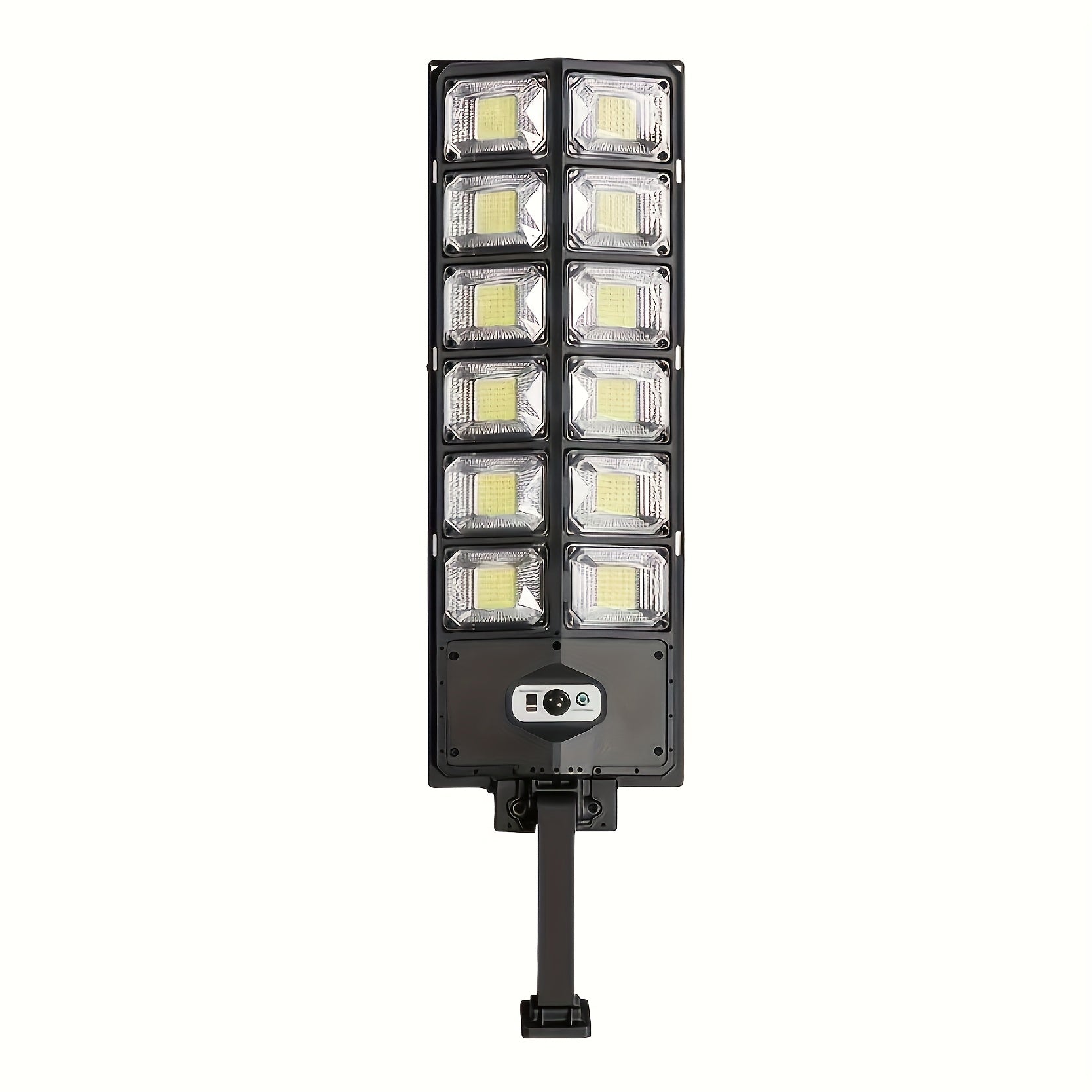 Luz solar para exteriores, luz de pared para jardín, con sensor de movimiento, control remoto, brillo y color ajustables, ideal para jardín, terraza y estacionamiento, energía solar, sensor de movimiento, control remoto, aplique desmontable, montaje semi
