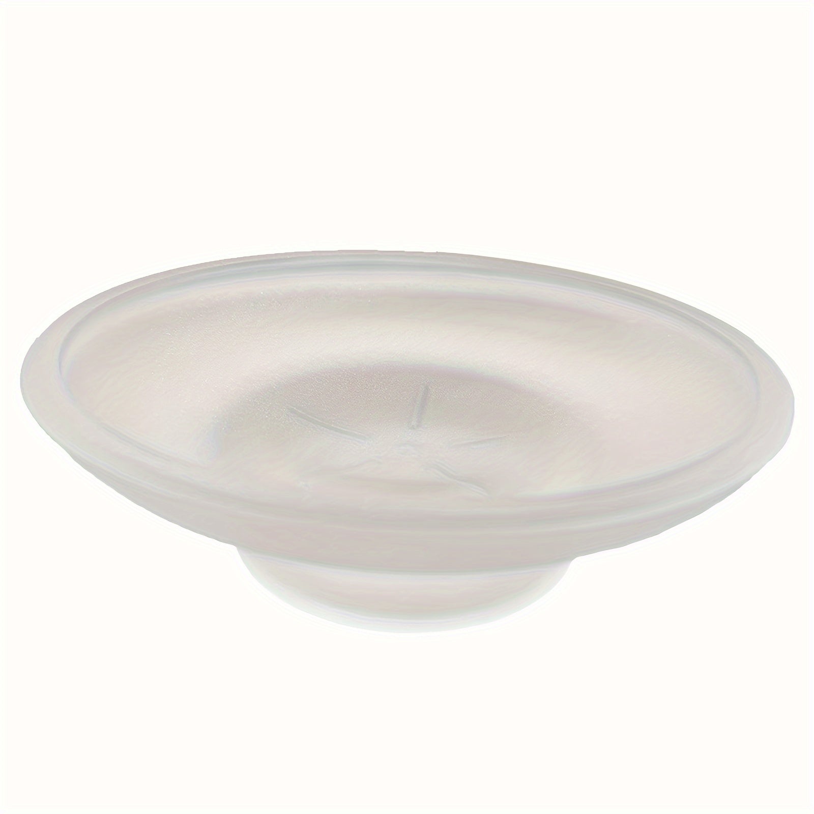 Porta jabón redondo de vidrio esmerilado mate, bandeja para ducha y baño con diseño translúcido y patrón de estrellas, elegante y duradero, ideal para uso en el hogar o en hoteles