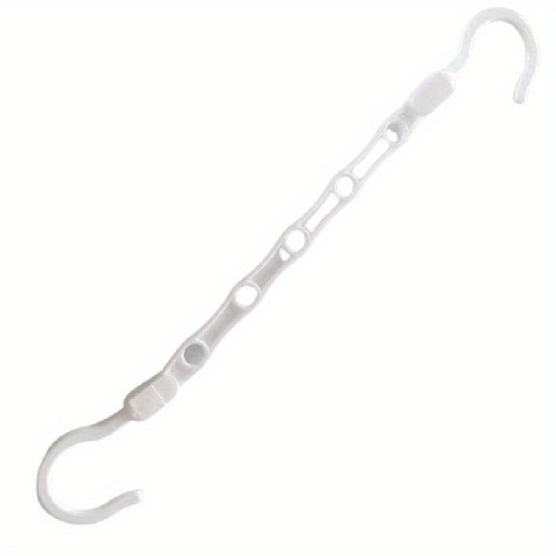 1/6/12pcs Percha Mágica A Prueba De Viento Creativa, Percha De Plástico PP Multifuncional, Percha Plegable Giratoria Que Ahorra Espacio, Gancho De Conexión De Almacenamiento