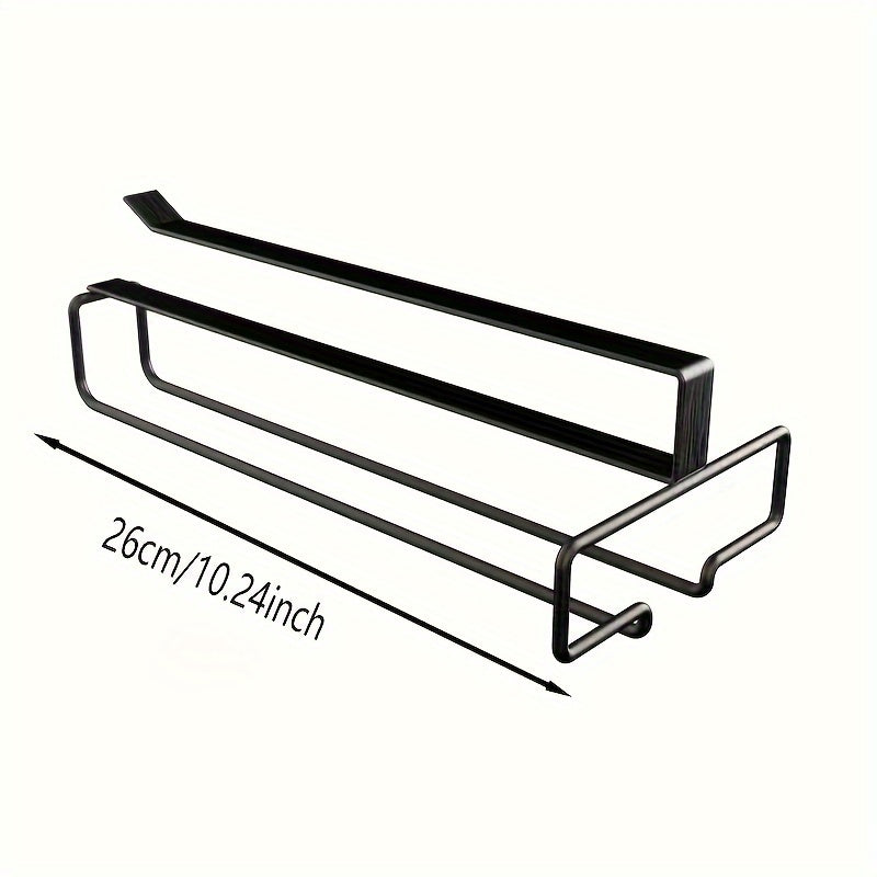 Soporte Elegante para Copas de Vino de Acero Inoxidable - Diseño Ahorra-Espacio Debajo del Estante, Agarre Seguro para Varios Cristales, Perfecto para Bar en Casa o Armario de Cocina, Estante para Vino