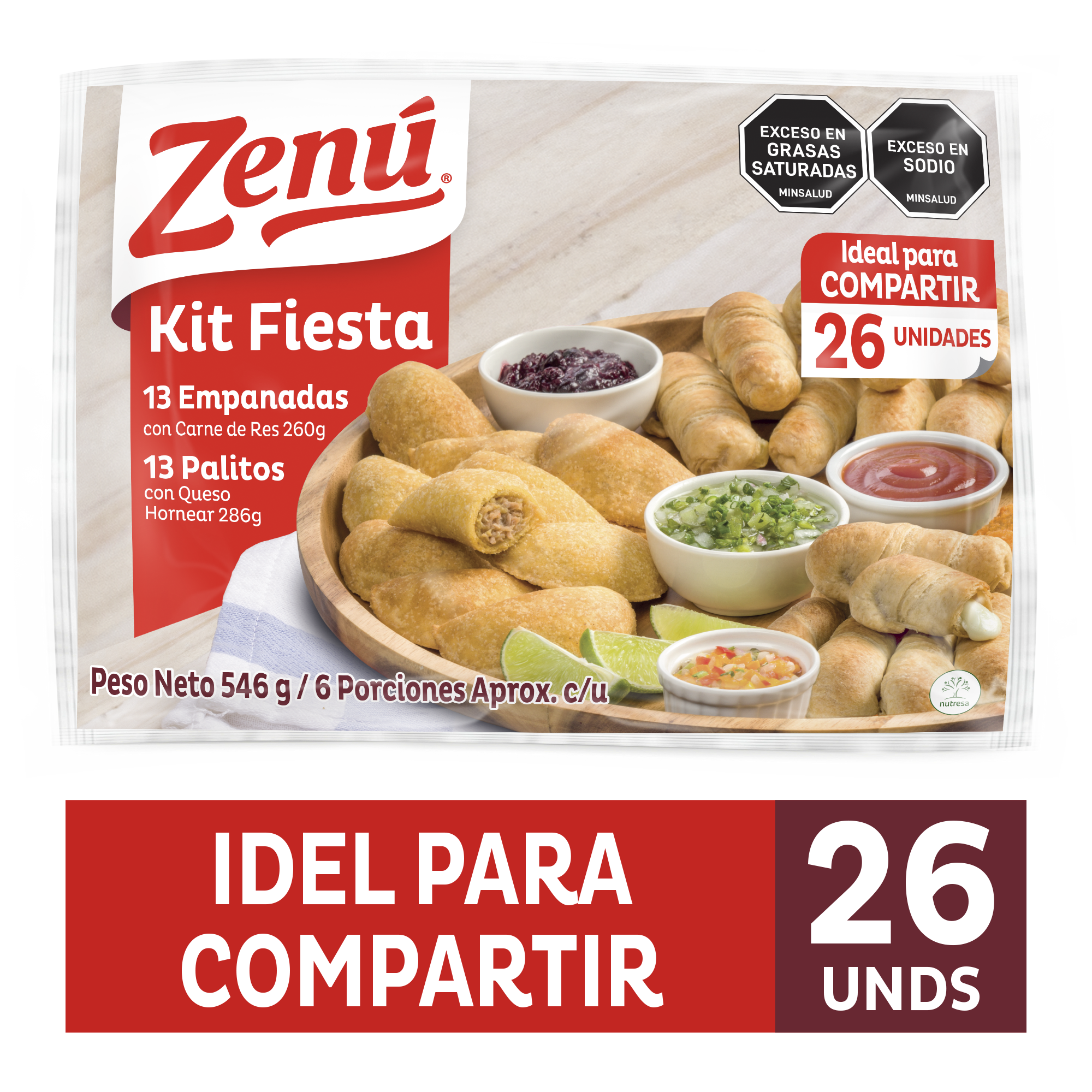 KIT FIESTA ZENÚ 546G