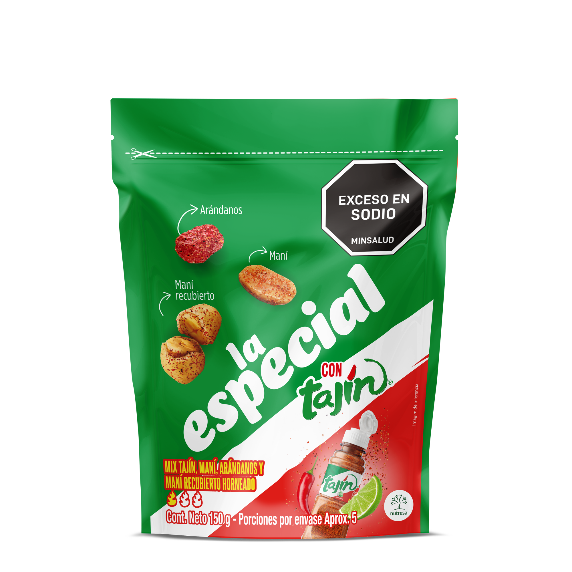 PASABOCAS LA ESPECIAL 150G TAJIN