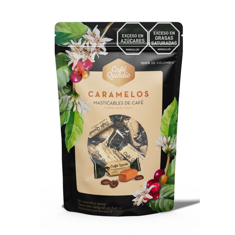 CARAMELO CAFE QUINDIO 240G