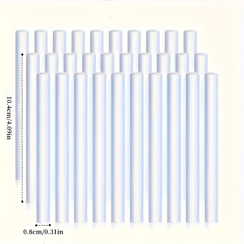 Varillas de Esponja de Fibra Absorbente de Alta Valorización de 5/10/15 piezas - Recambios para Difusor Ambientador de Coche y Filtro de Mini Humidificador USB, Sin Necesidad de Electricidad, Distribución Uniforme de Poros y Fuerte Absorción de Agua, Ade