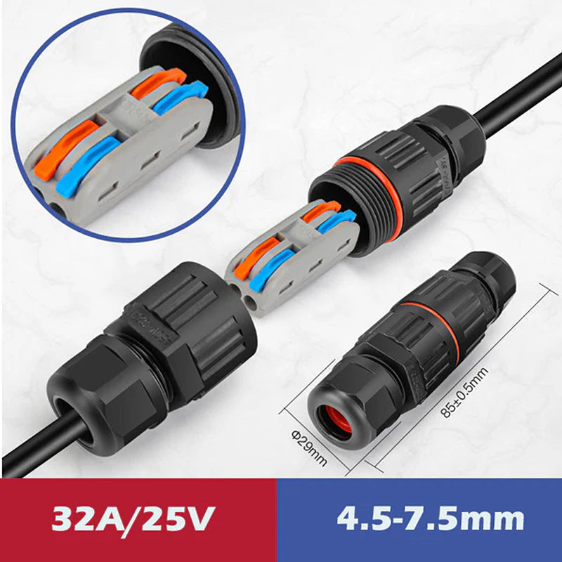 AquaLink™ - Conectores de cables impermeables para exterior