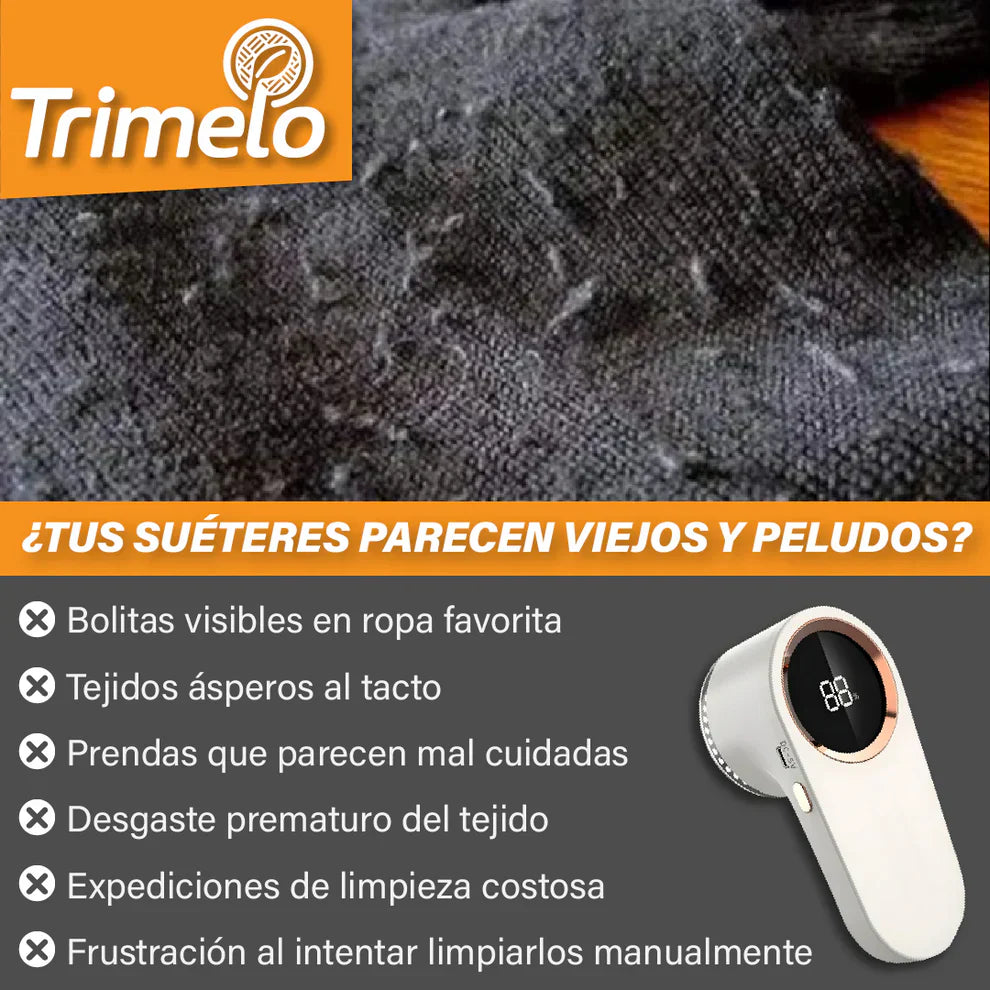 TRIMELO™ - Deja tus Prendas Como Nuevas - Quita pelusas - Motas