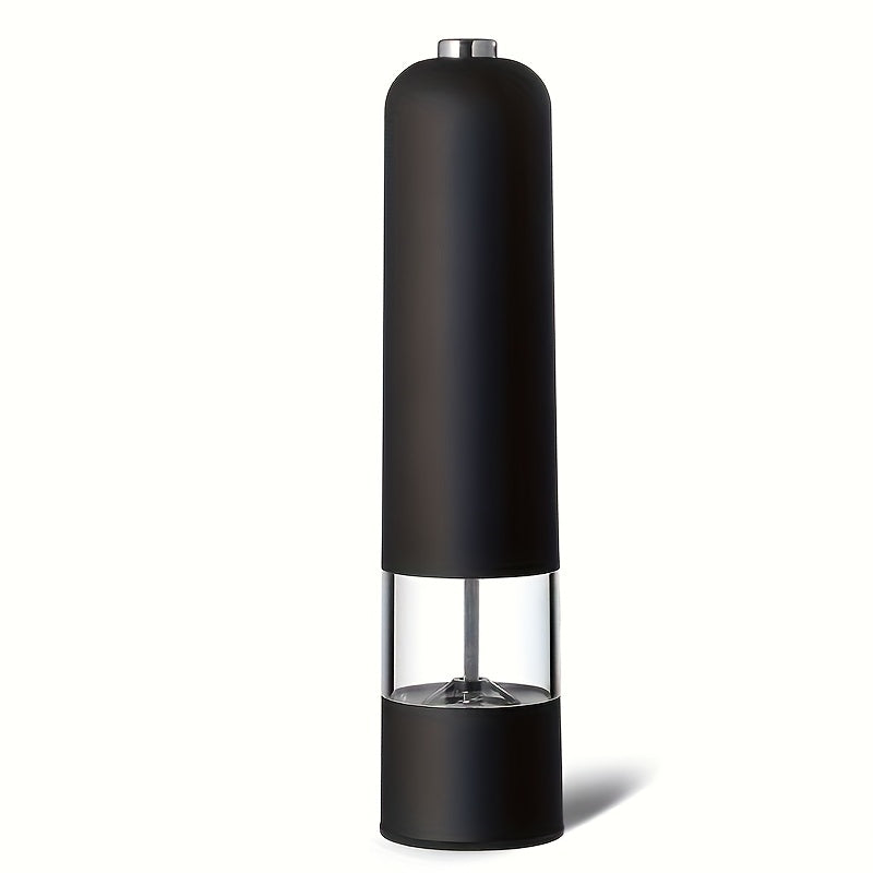 Molino eléctrico de sal y pimienta, fácil de girar, molino de precisión - Uso en cocina y barbacoa, botella de condimento para bistec, molino eléctrico de pimienta negra, Día de San Valentín, Acción de Gracias, regalo de Navidad