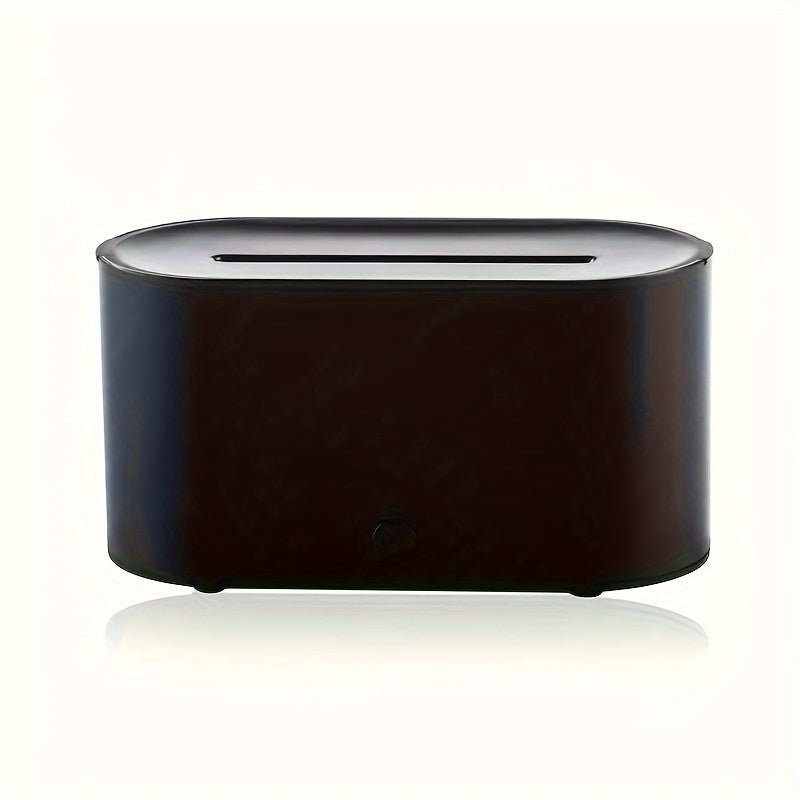 1 pza., Máquina de aromaterapia con llama USB colorida, luz de ambiente de gradiente colorido, humidificador de aceite esencial de aromaterapia silencioso para el hogar, oficina, hotel, habitación con aire acondicionado, batería no incluida, uso con alim