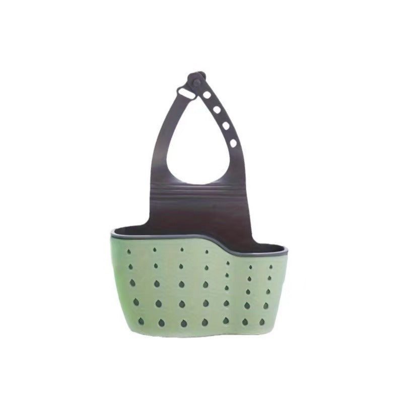 Conjunto de 2 piezas, Cesta para Desagüe de Fregadero de Cocina, Rejilla para Desagüe de Fregadero, Estante de Cocina, Rejilla Colgante Multifuncional para Desagüe, Rejilla Retráctil para Vajillas, Rejilla de Plástico para Fregadero, Canastas para Frutas
