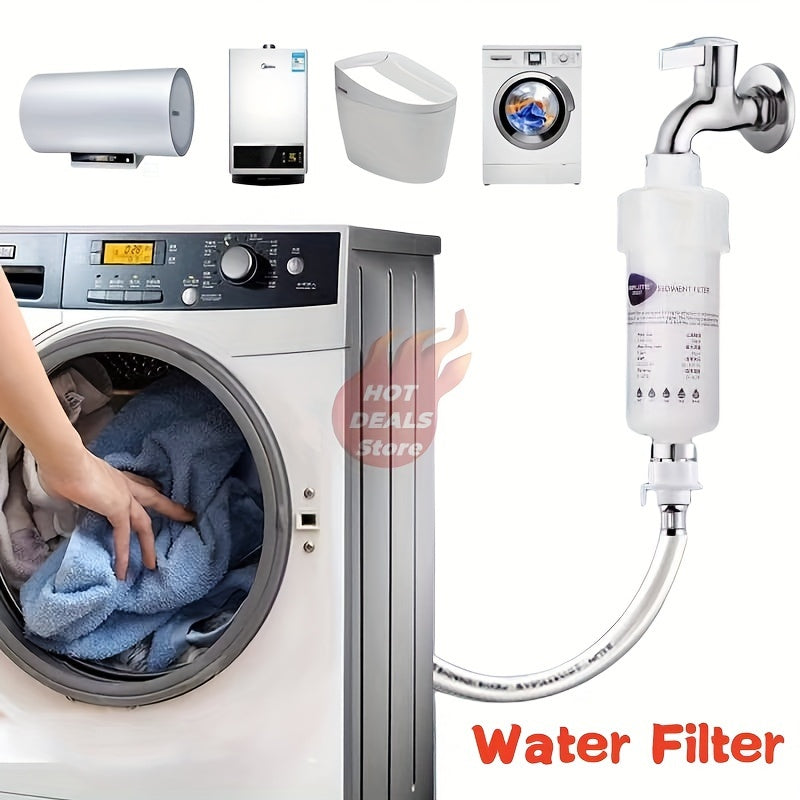 Lavadora Filtro Purificador de Agua Ducha Lavadora Inodoro Prefiltro a Prueba de Explosiones Resistente a la Presión Grifo Agua Descloración Filtro