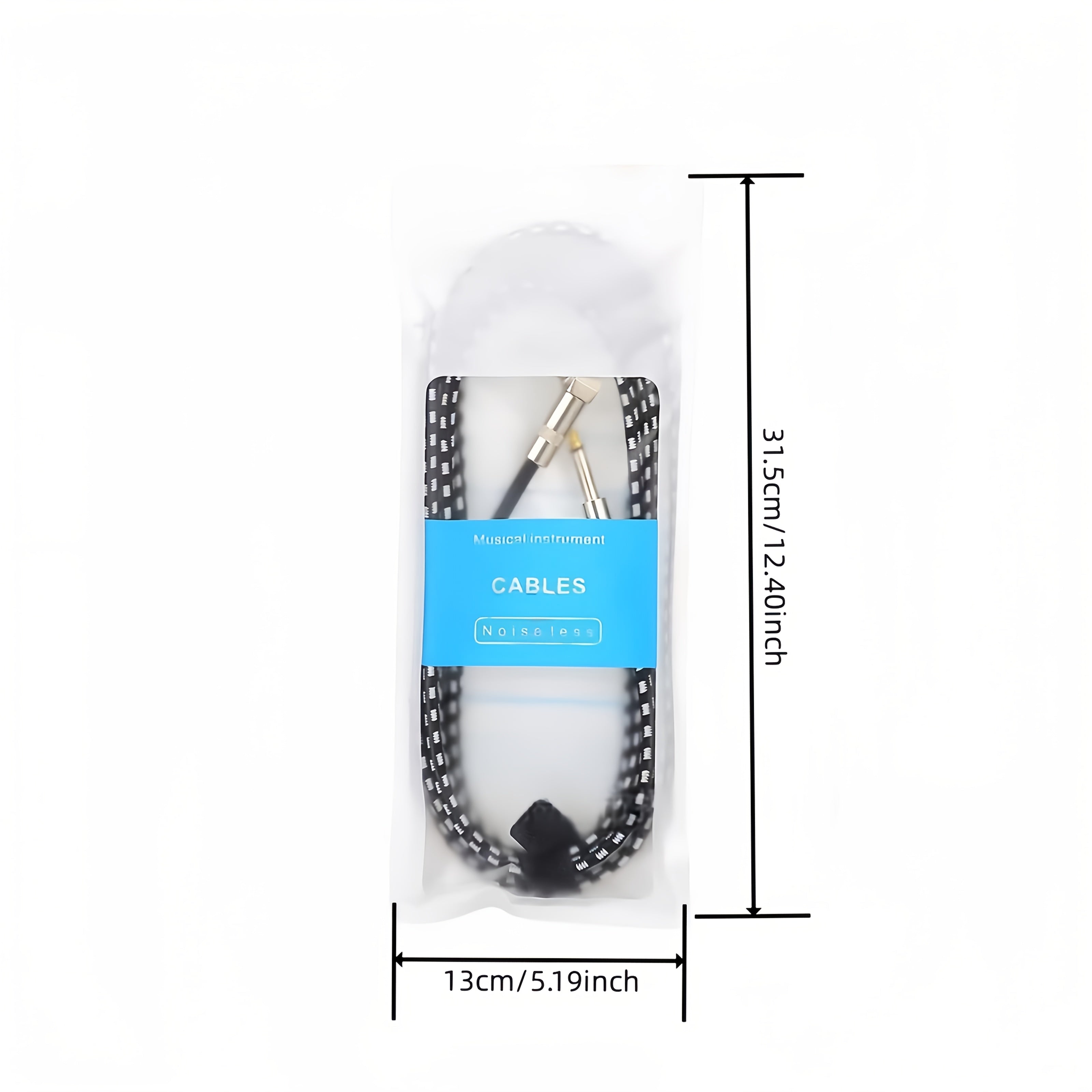 Cable de conexión de guitarra de alta gama, masculino a masculino, recto, 1,5 metros, 3 metros, 6 metros, guitarra eléctrica, bajo, folk, caja de guitarra eléctrica, línea de reducción de ruido, línea de audio.