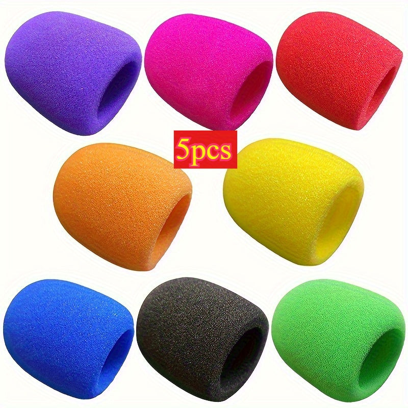 4/8 piezas, mejora tu desempeño con nuestros tapetes de espuma para micrófono de fibra duradera - lavables, bloqueo de ruido para karaoke y DJ, compatibles con conectores XLR!