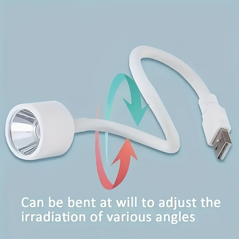 2 unidades de secadores de uñas LED mini con alimentación USB - Diseño plegable y portátil, aplicación rápida de esmalte de gel para uñas de los pies y dedos, no se necesita batería, construcción de plástico, accesorios de tecnología de uñas, diseño eleg