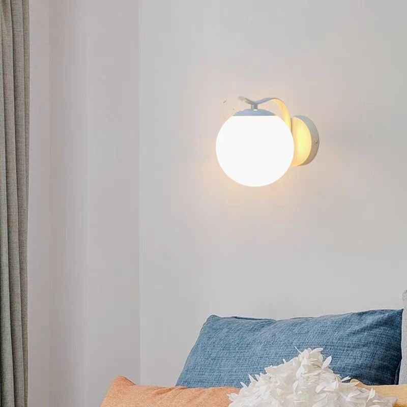 Luz de pared moderna E12 para dormitorio, sala de estar o pasillo - Diseño minimalista elegante con control de estado de ánimo ajustable, montaje semienterrado, hardware de instalación fácil incluido (luz no incluida), iluminación de habitaciones, ilumin