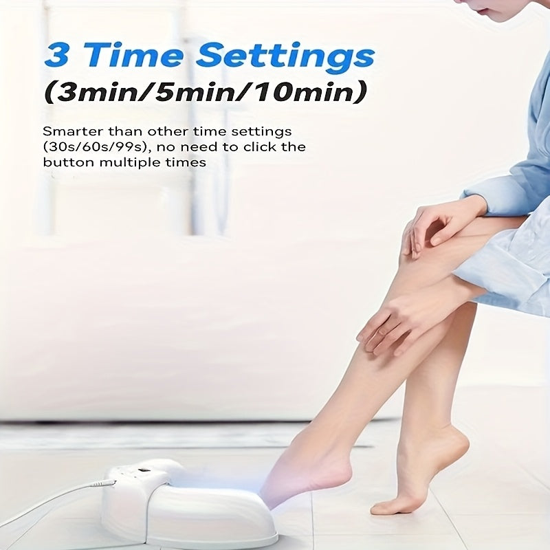 Linterna LED para Uñas con Temporizador, Alimentación USB - Diseño Ergonómico, Sin Olores, Fácil de Usar, Regalo Perfecto para Mujeres, Disponible en Dos Colores