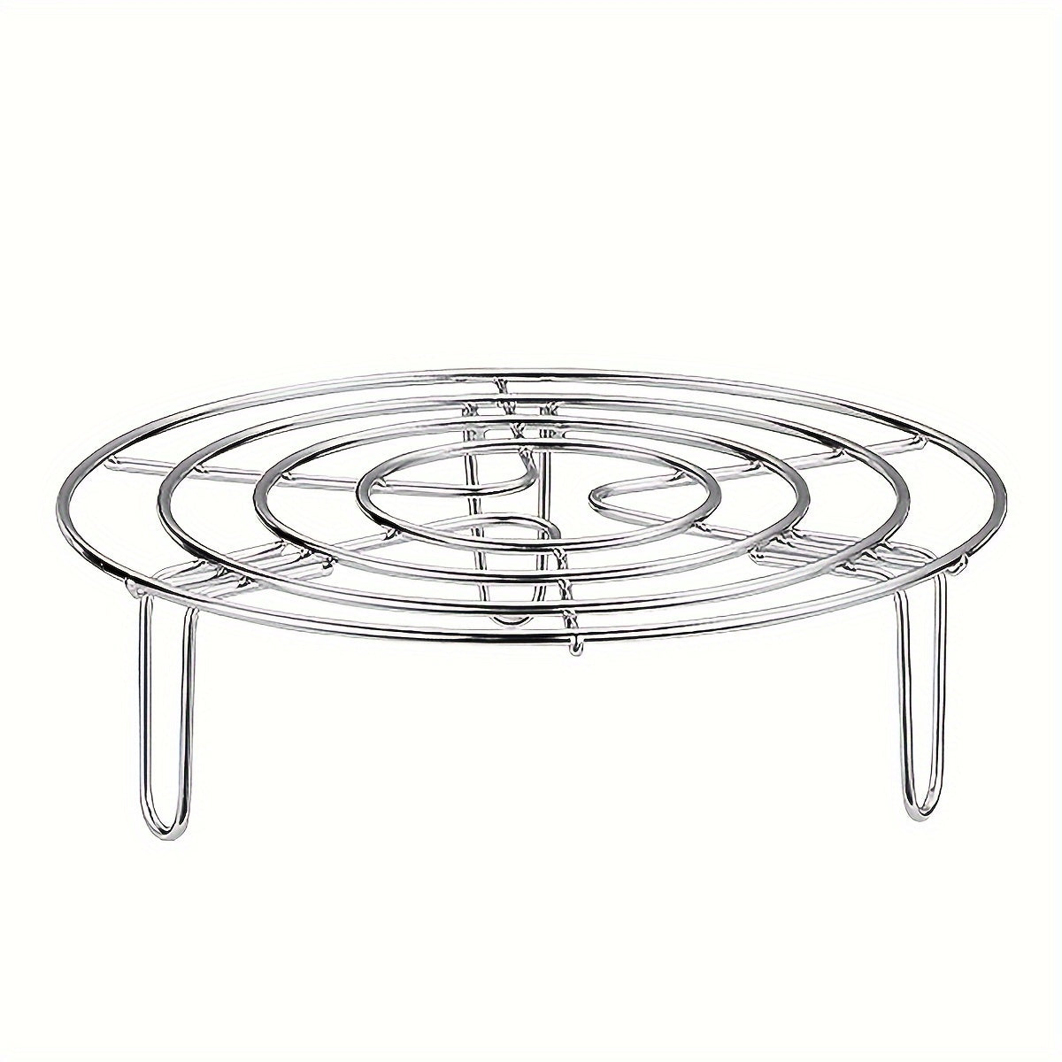 Rejilla Versátil de Acero Inoxidable para Freidora de Aire - Perfecta para Cocinar Crispy, Hornear y Asar | Diseño Fácil de Limpiar y Ahorra Espacio