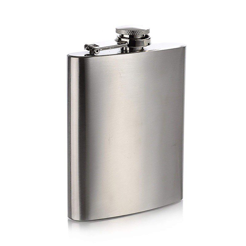 Licorera Whiskera Cantimplora Acero Inoxidable 8 Oz De bolsillo RF 448